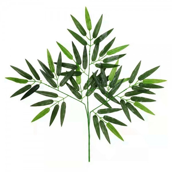 1 Adet 60x50cm Yapay Bambu Yaprağı